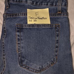 Fashion Nova Men Denim Jeans